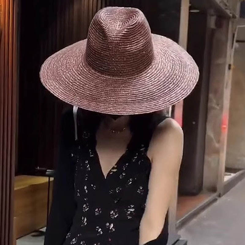 Kapelusz słomkowy Panama z duż – Bucket Hat Straw recenzja i cena