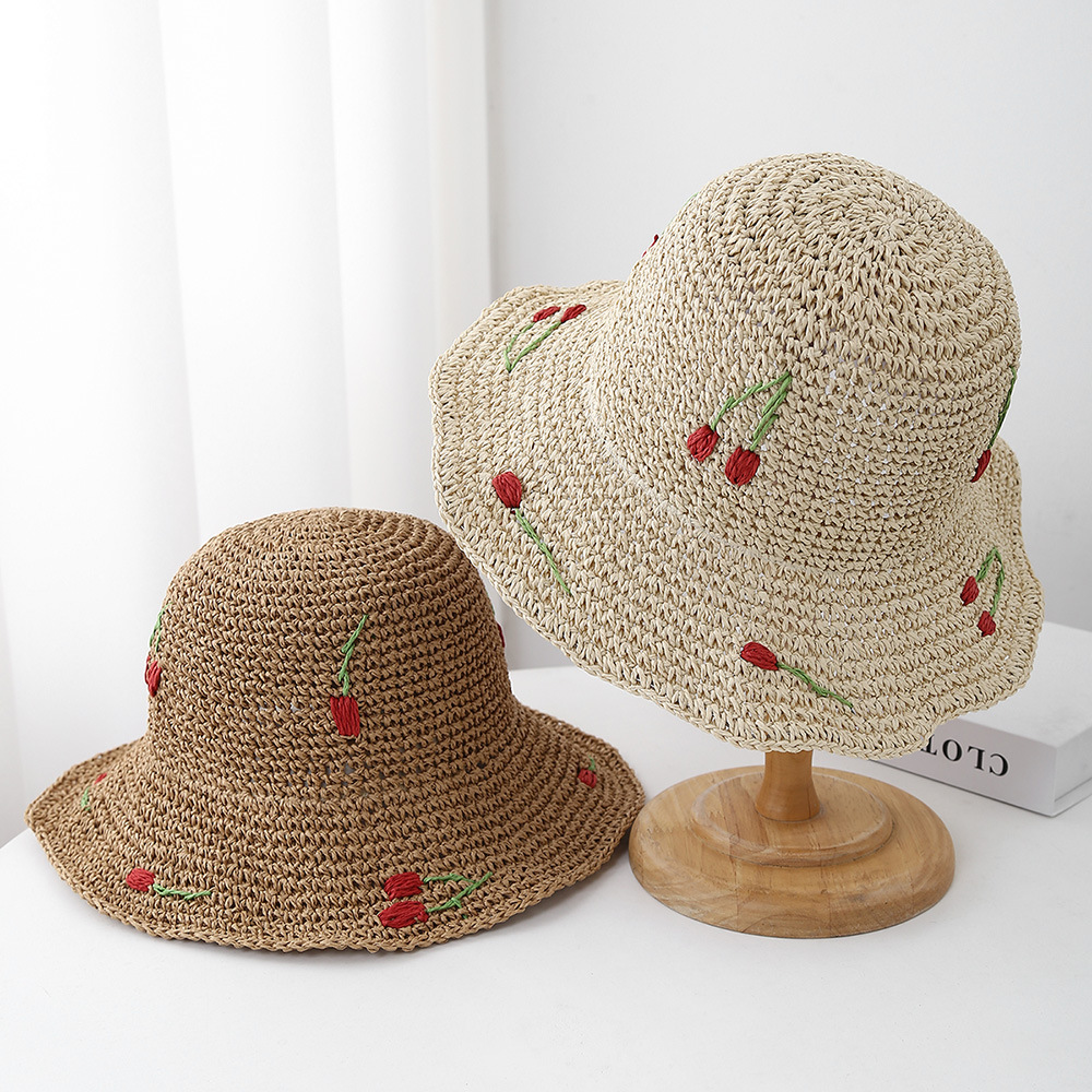 Letnie kapelusze dla kobiet Ka – Bucket Hat Straw recenzja i cena