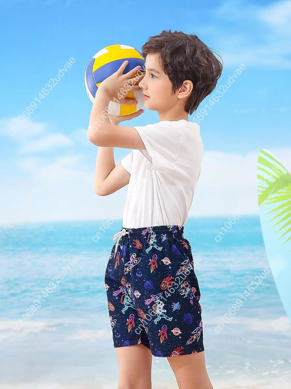 Krótkie spodenki kąpielowe dla – Swim Trunk Quick Dry recenzja i cena